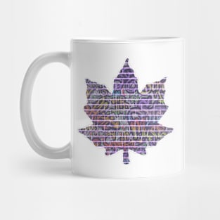 Graffiti Wall Leaf Mug